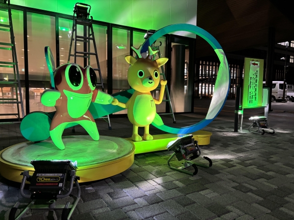 唐古・鍵遺跡の復元楼閣